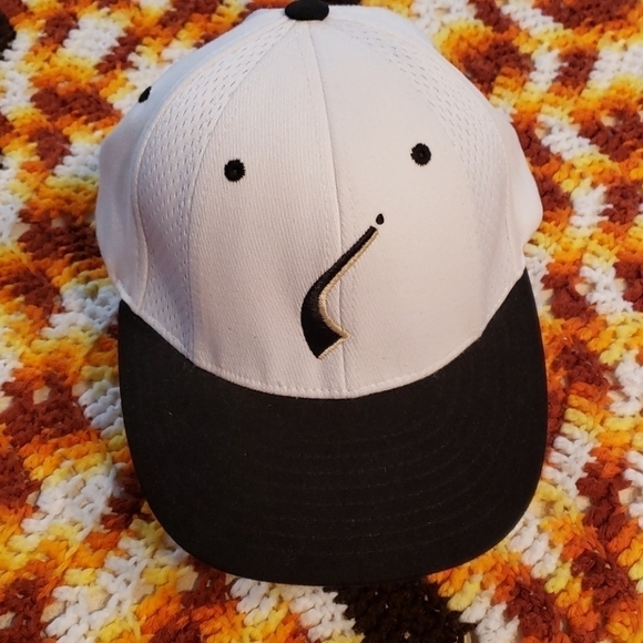 RICHARDSON PTS Flexfit Golf Hat Blk & Wht EUC 10 - Picture 1 of 9